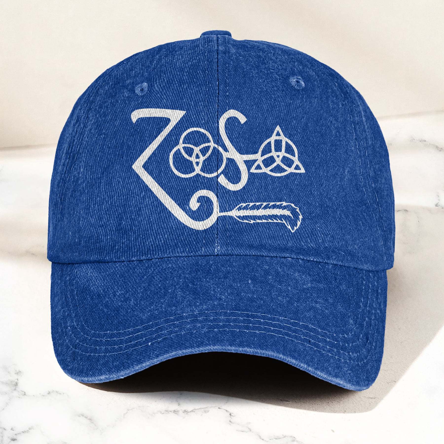 Led Zeppelin Denim Cap – Retro Classic Rock Music Inspired Dad Hat