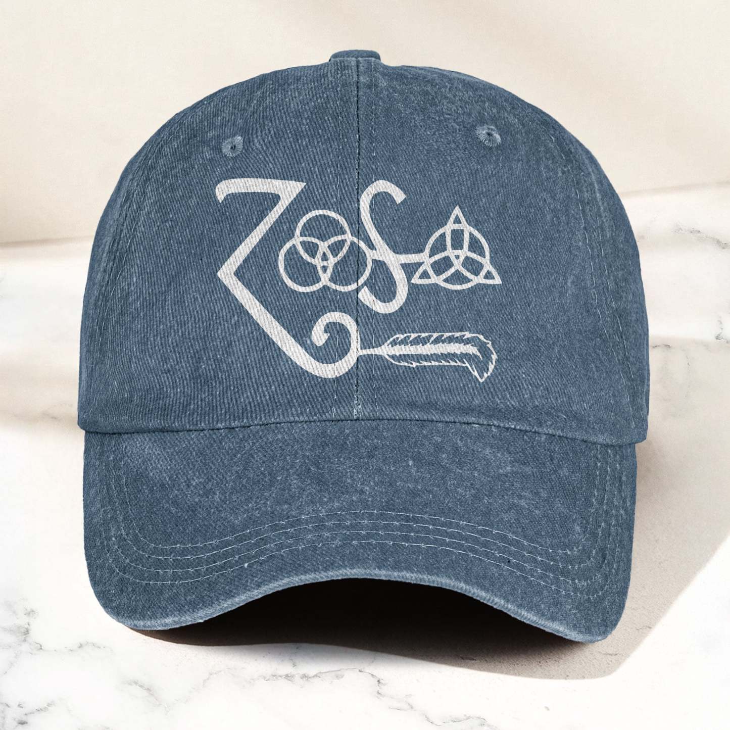 Led Zeppelin Denim Cap – Retro Classic Rock Music Inspired Dad Hat