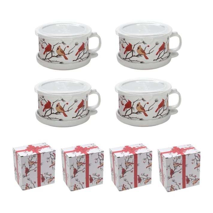 🎅Christmas Sale🎅25-oz Mug Meals w/ Lid-its