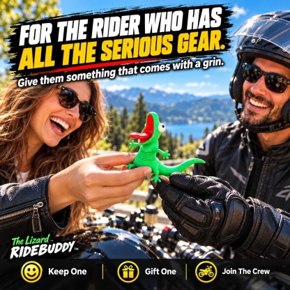 🔥Last Day 49% OFF - 🦎The Lizard RIDEBUDDY