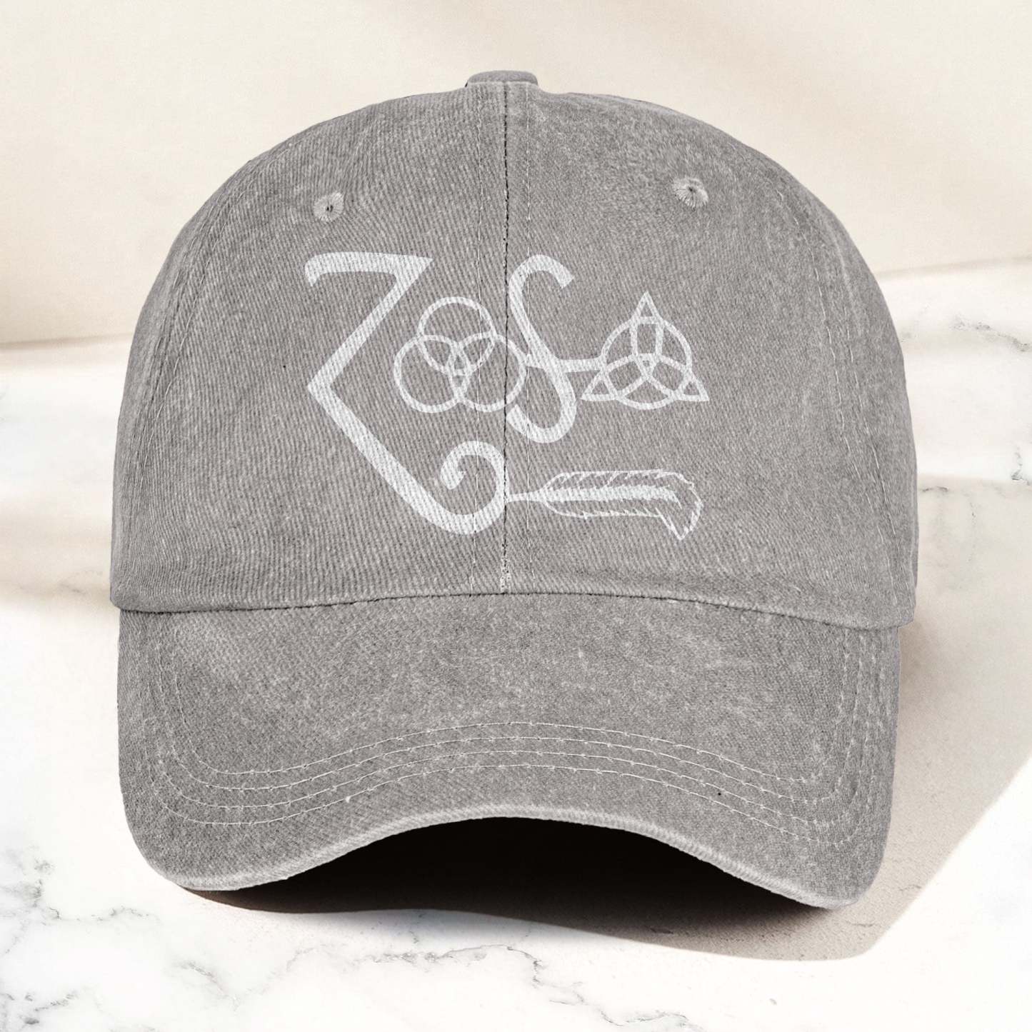 Led Zeppelin Denim Cap – Retro Classic Rock Music Inspired Dad Hat