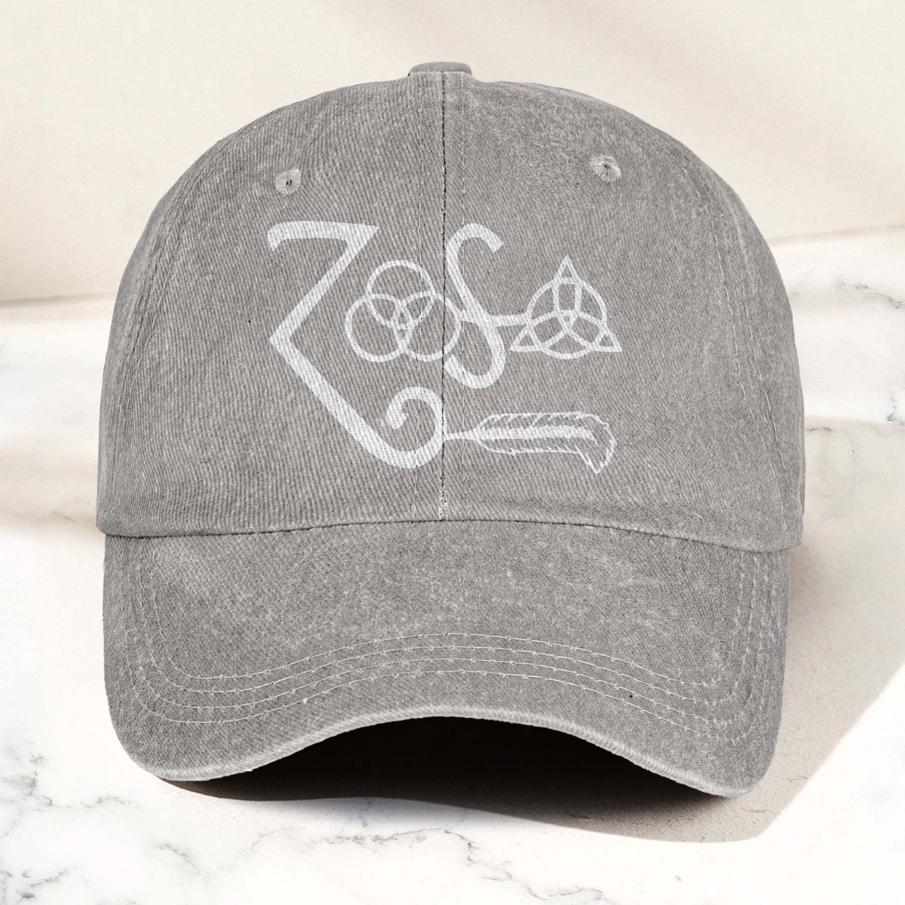 Led Zeppelin Denim Cap – Retro Classic Rock Music Inspired Dad Hat