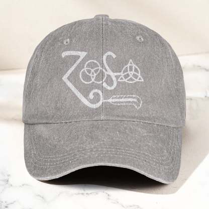 Led Zeppelin Denim Cap – Retro Classic Rock Music Inspired Dad Hat