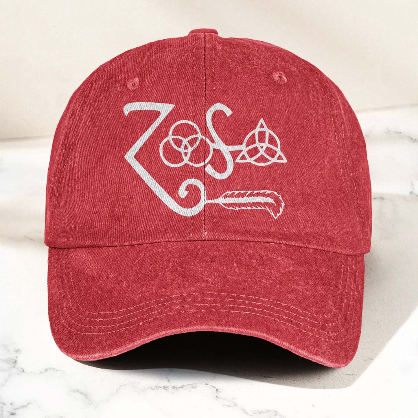 Led Zeppelin Denim Cap – Retro Classic Rock Music Inspired Dad Hat