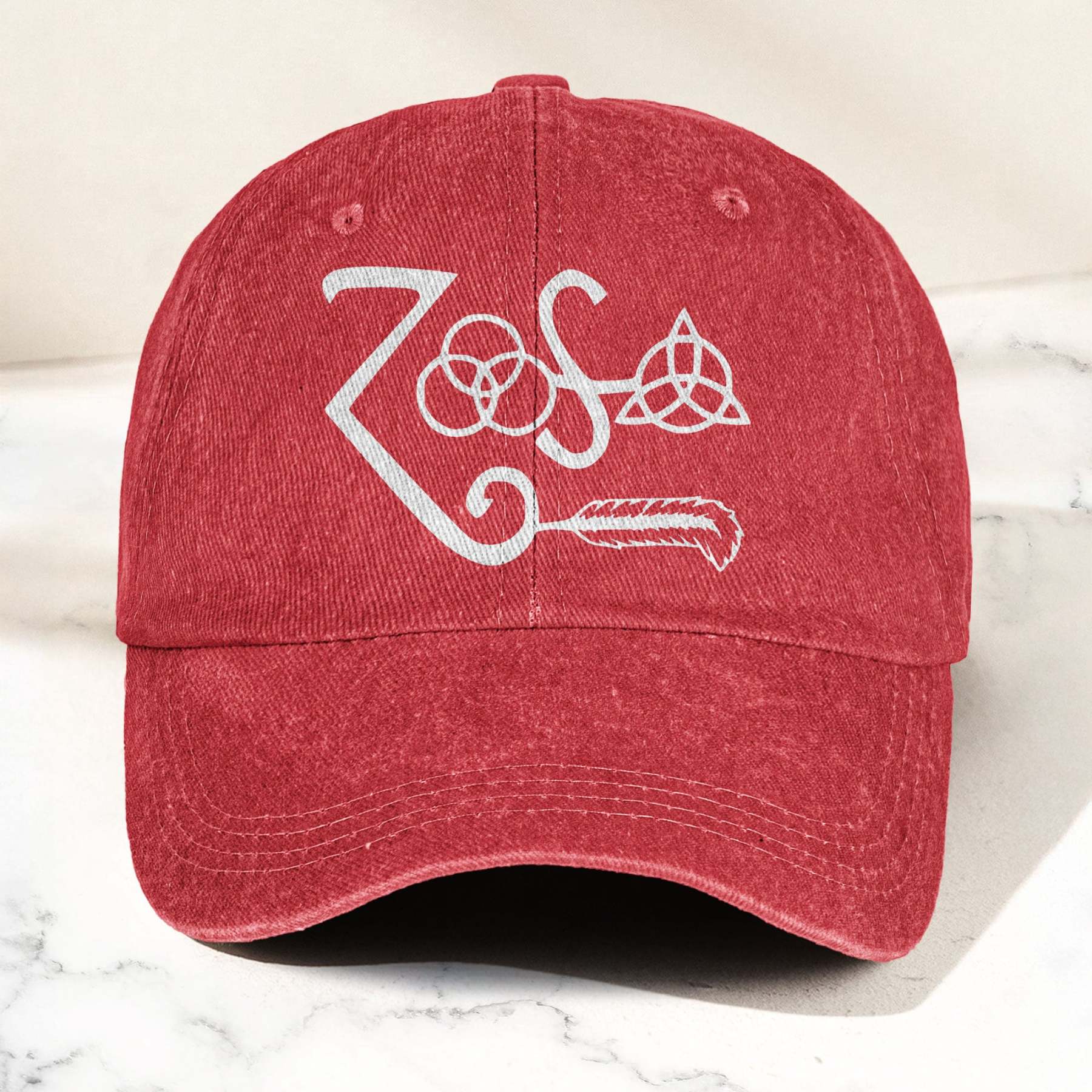 Led Zeppelin Denim Cap – Retro Classic Rock Music Inspired Dad Hat