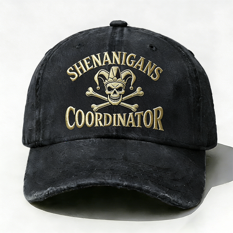 Embroidered “ Captain Of The Shit Show ” Hat