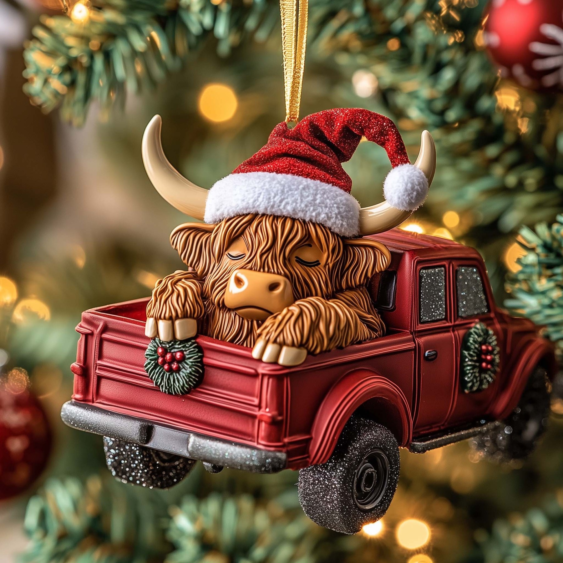 Holiday Farmstead Christmas Ornament 