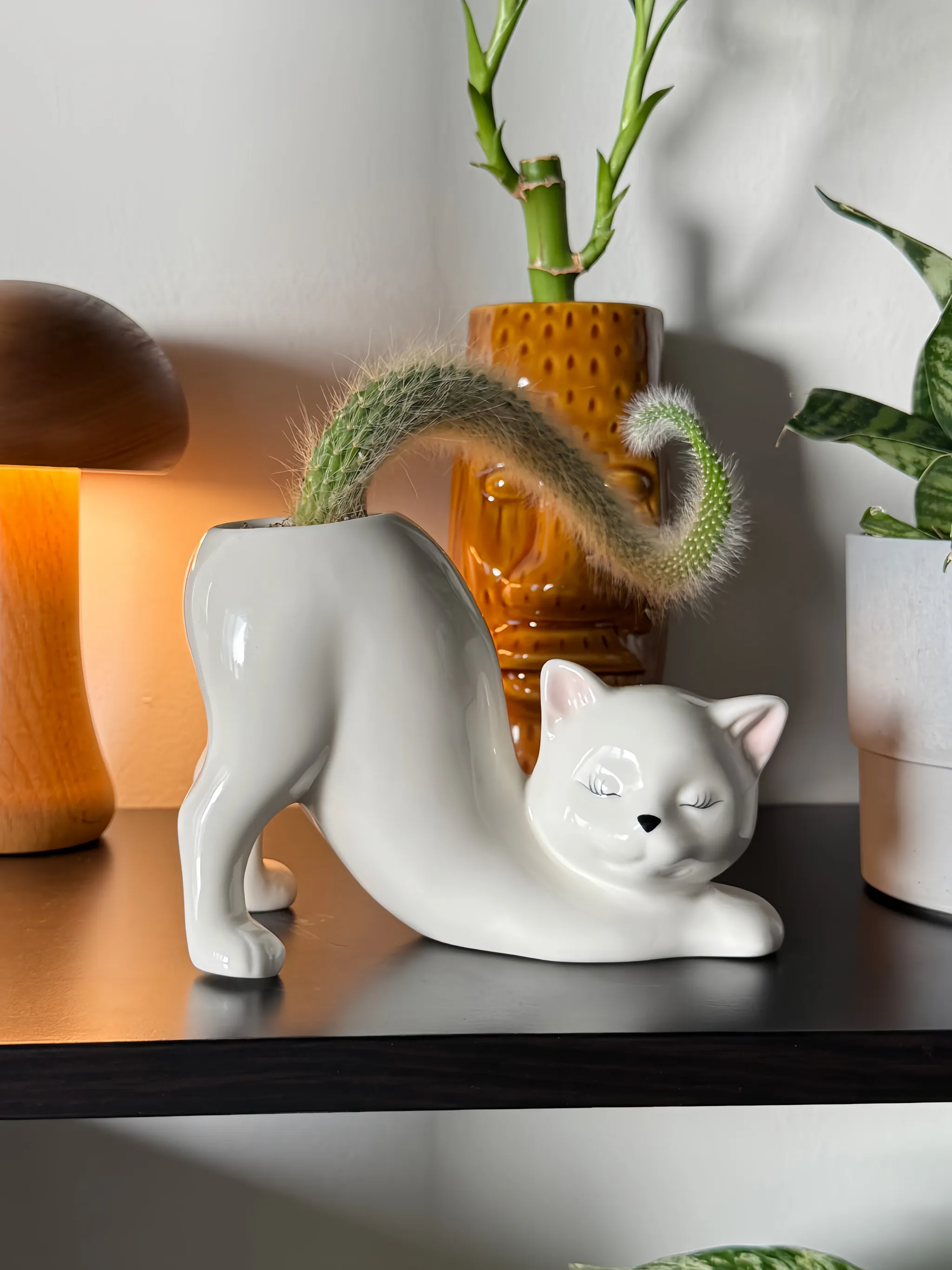 Kitty Ceramic Pot