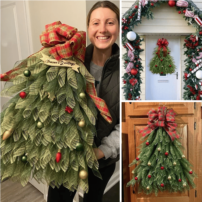 Wreath dimension close-up