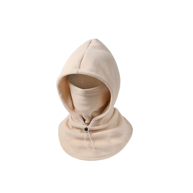 🔥LAST DAY SALE 49% OFF-❄Fleece Double Layer Integrated Mask Hat🧢