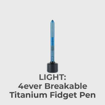 LIGHT: Forever Breakable Ti Pen + MezmoStand