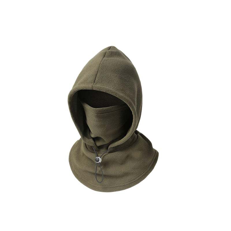 🔥LAST DAY SALE 49% OFF-❄Fleece Double Layer Integrated Mask Hat🧢