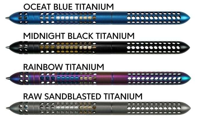 LIGHT: Forever Breakable Ti Pen + MezmoStand