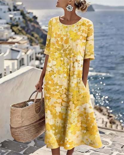 👗Printed Loose Dress