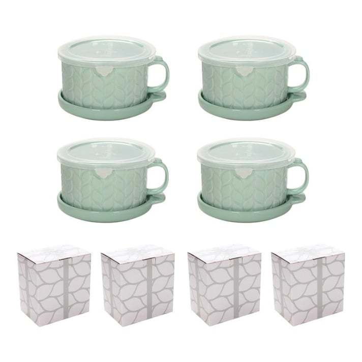 🎅Christmas Sale🎅25-oz Mug Meals w/ Lid-its