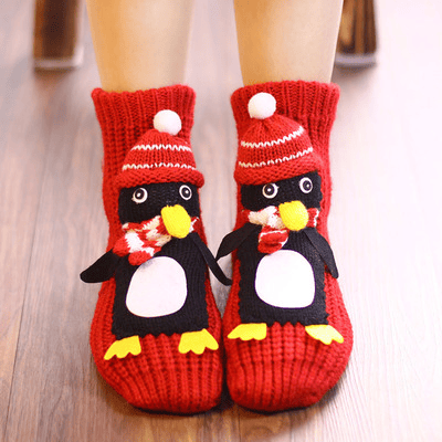 🔥HEISSER VERKAUF 49% RABATT🦥Warme Weihnachtsstrümpfe mit Tiermotiven🧦Ein Paar