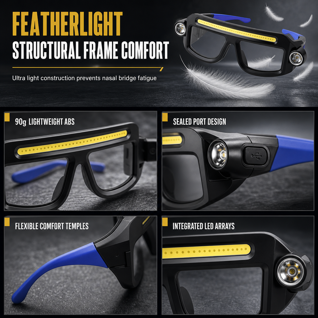 Featherlight structural frame comfort