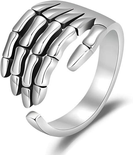 Vintage Punk Skull Ring