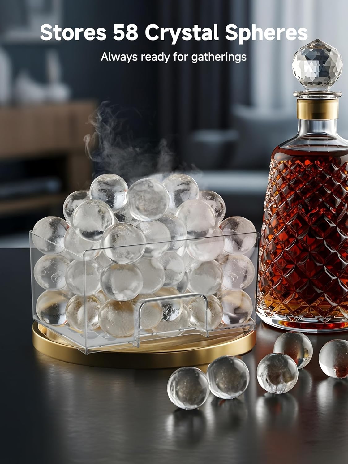 Whiskey Sphere Ice Maker with ClearCore Technology