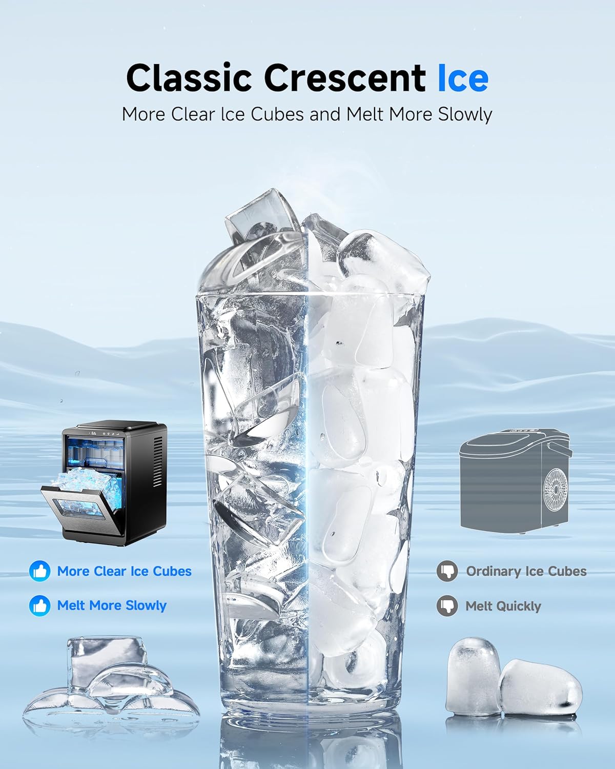 Crescent Ice Maker