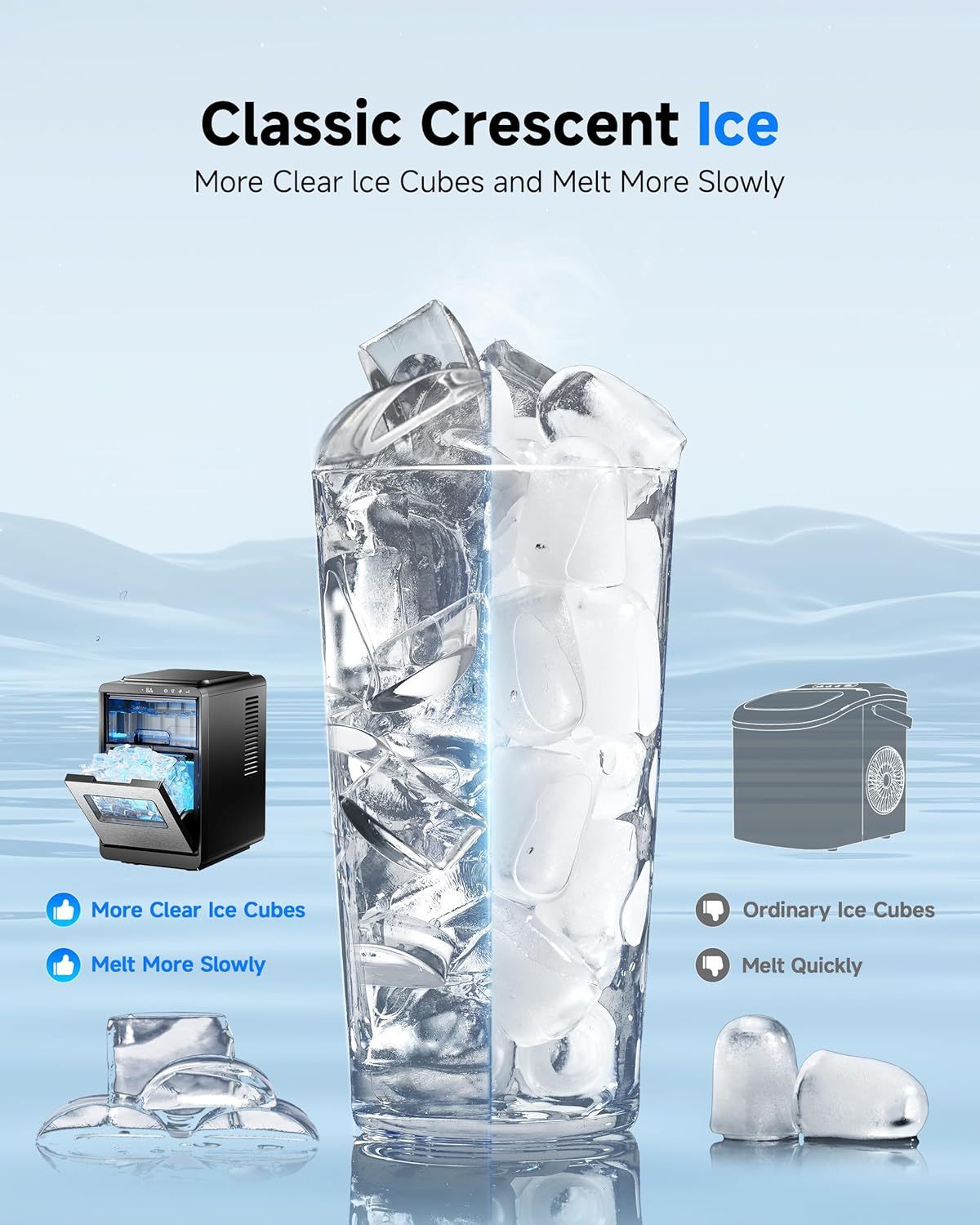Crescent Ice Maker