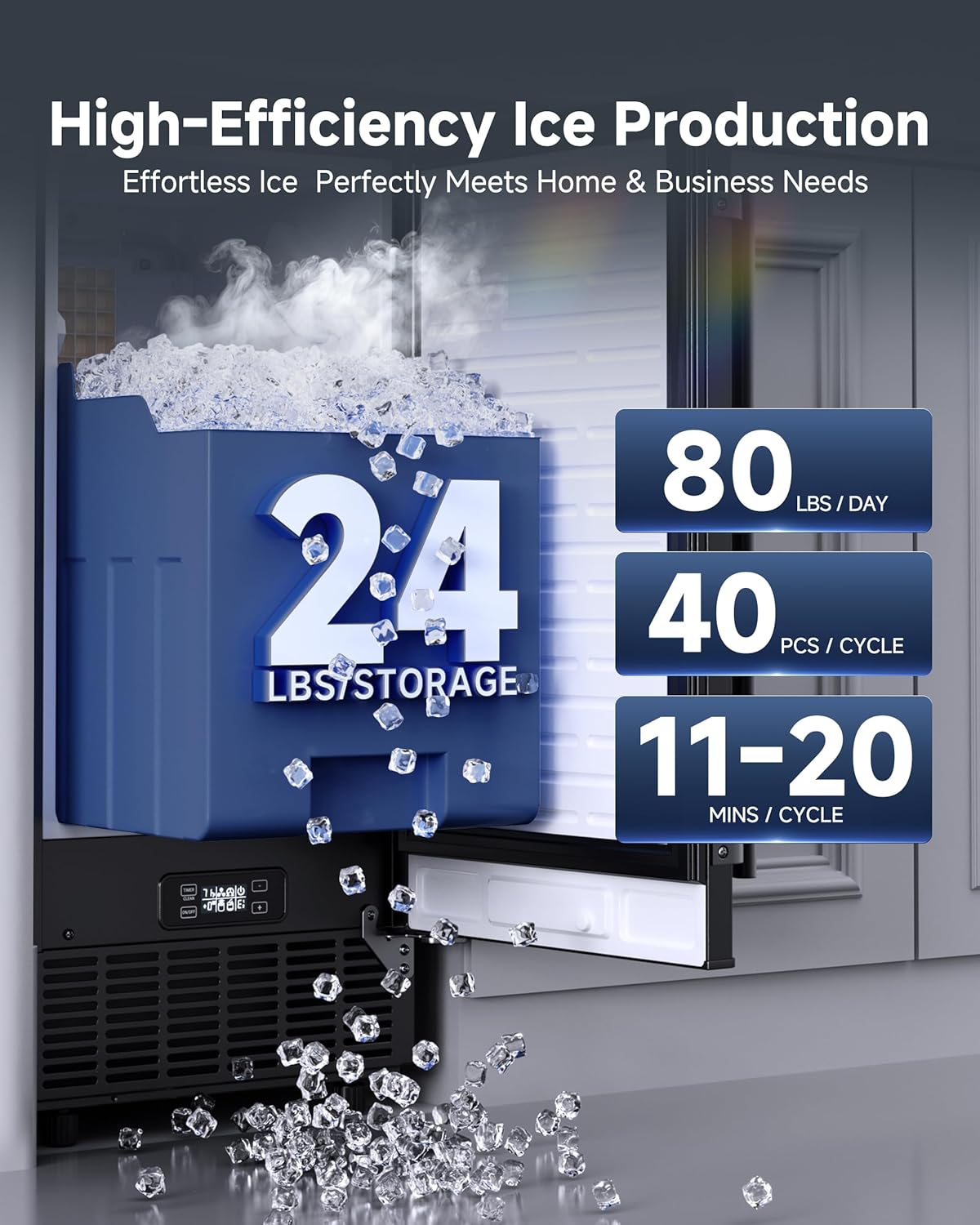 Performance Commercial Ice Machine