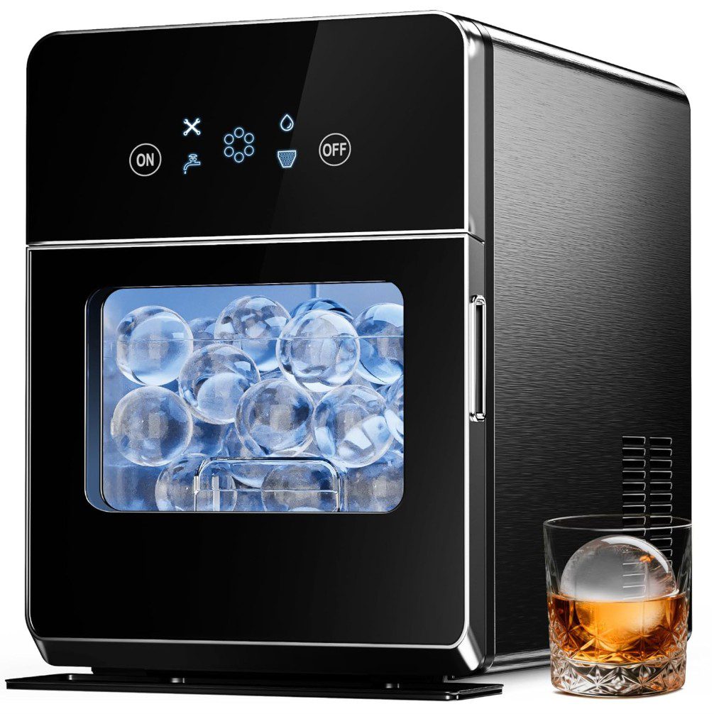 Crystal-Clear Sphere Ice Maker for Whiskey 