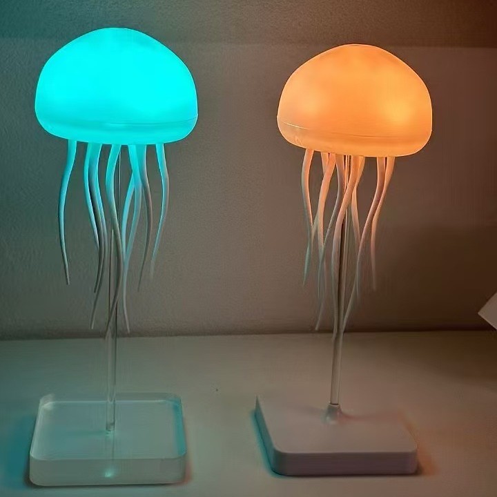 【2025 Nowość】Lampa ambientowa z unoszącą się meduzą sterowana głosem