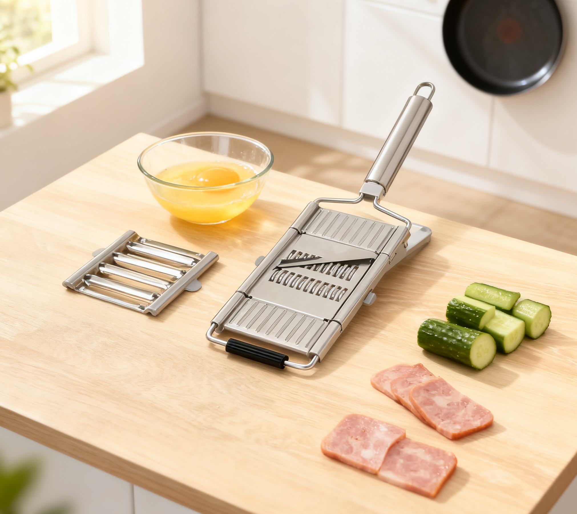 🌟 Wielofunkcyjny Nóż ze Stali Nierdzewnej do Krojenia Warzyw | Ułatwiaj gotowanie, bądź bezpieczniejszy w kuchni!