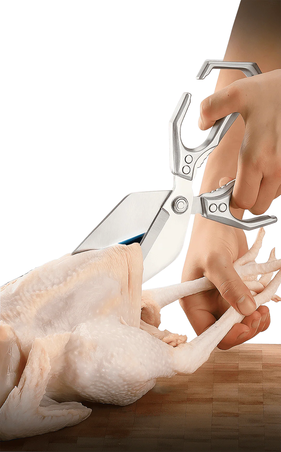 Mocne nożyce kuchenne do kości kurczaka, grube, uniwersalne, do domu