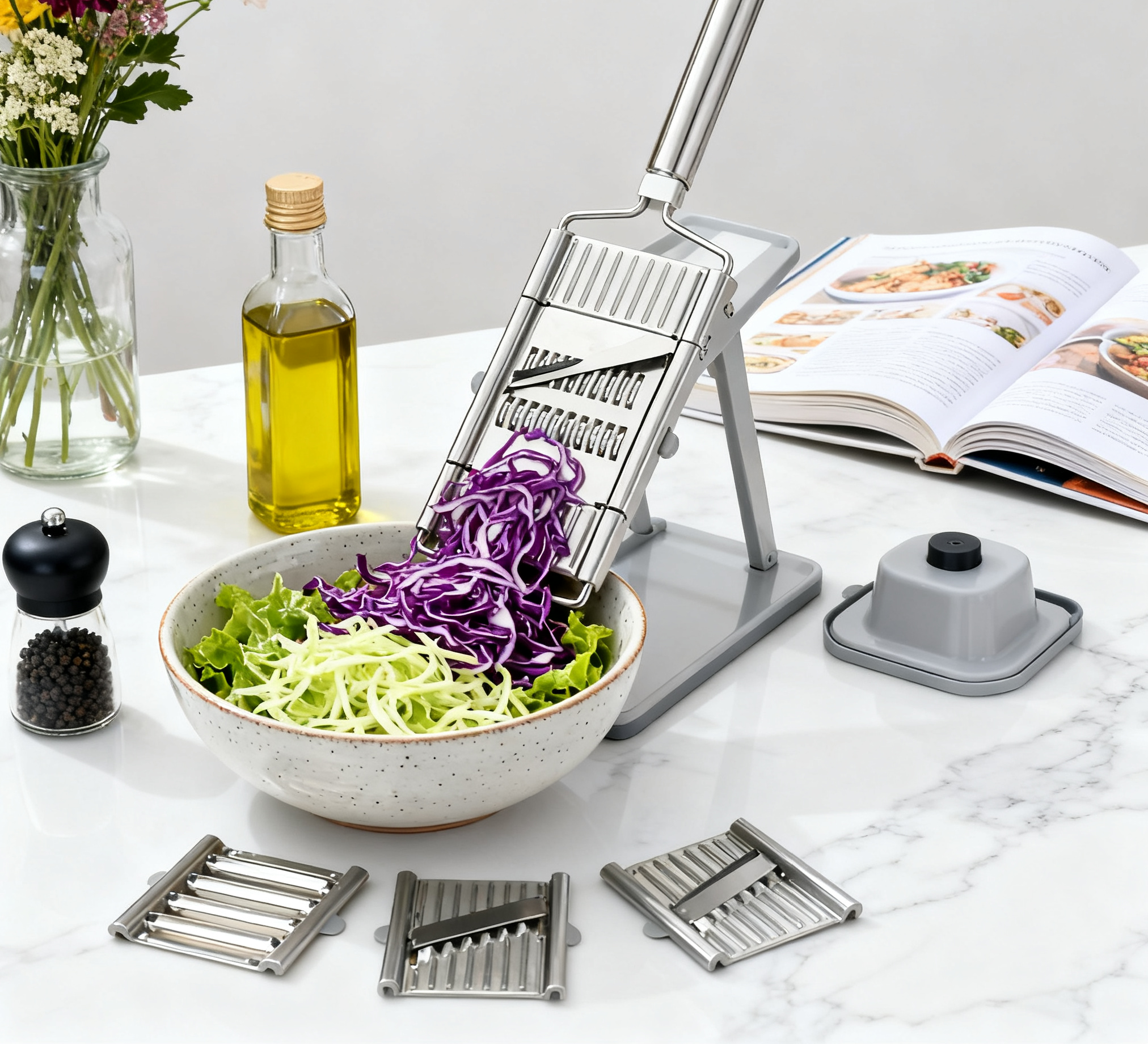 🌟 Wielofunkcyjny Nóż ze Stali Nierdzewnej do Krojenia Warzyw | Ułatwiaj gotowanie, bądź bezpieczniejszy w kuchni!