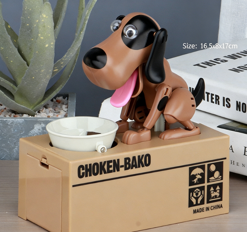 🐶💰 Piesek, który zjada pieniądze!! Spraw, aby oszczędzanie było zabawne! 🎉