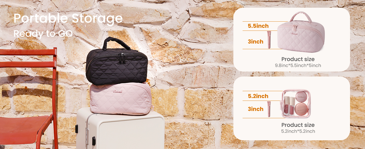 extra large makeup bag