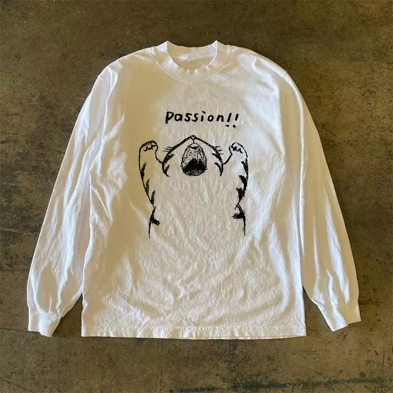 Passion Cat Long Sleeve Shirt