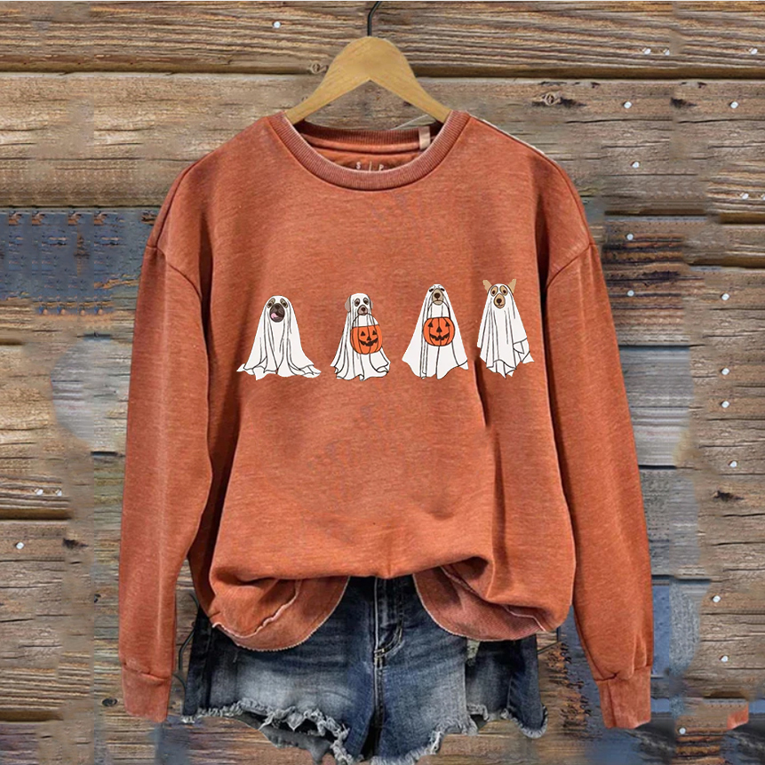 ute Ghost Dog Sweatshirt-Lulueye