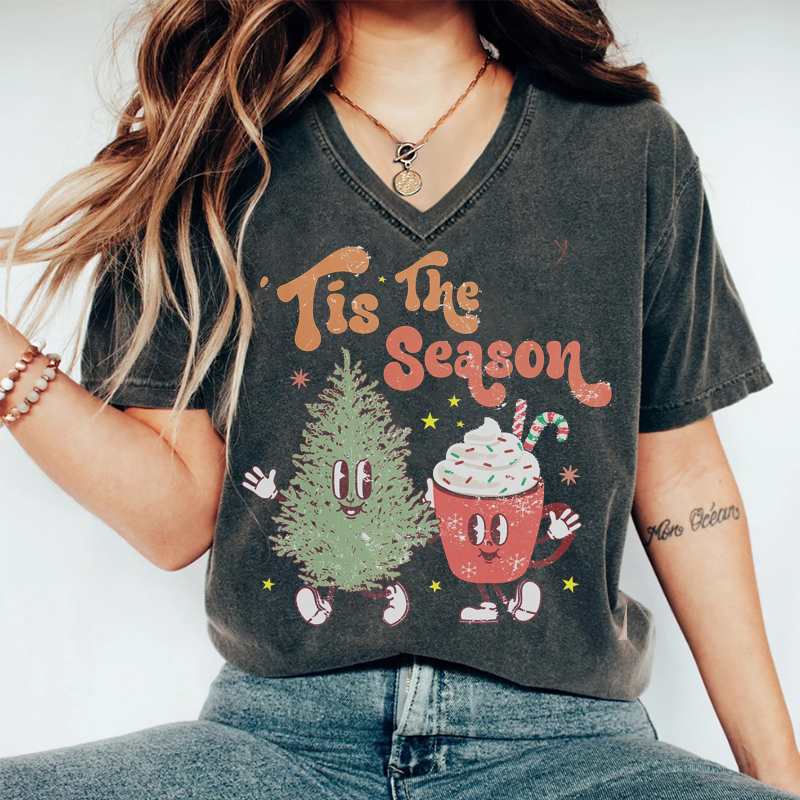 Tis The Season Christmas T-shirt-Lulueye