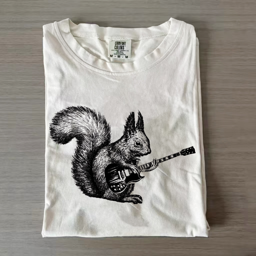 Squirrel Playing Guitar T-shirt