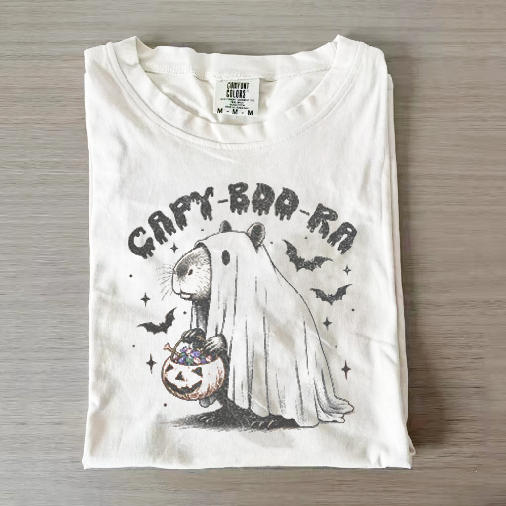 Comfort Colors Capy-Boo Ra Halloween Vintage Shirt