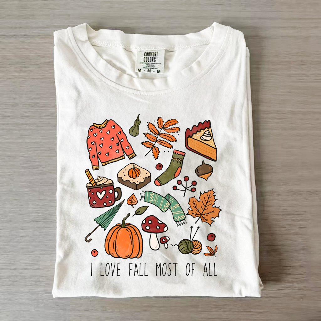 Comfort Colors Fall Autumn T-Shirt