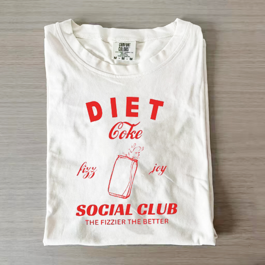 Comfort Colors Funny Diet Coke Shirt
