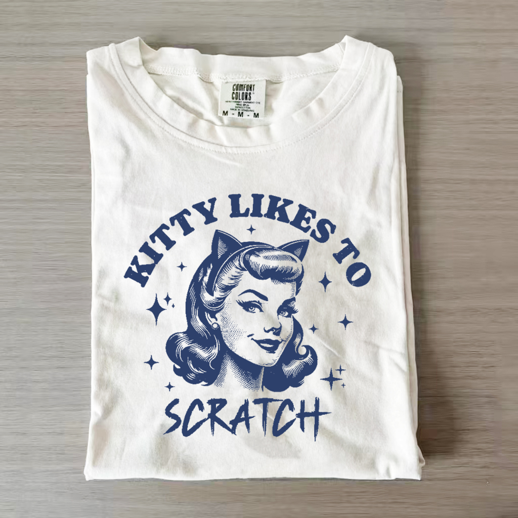 Kitty Likes To Scratch T-Shirt