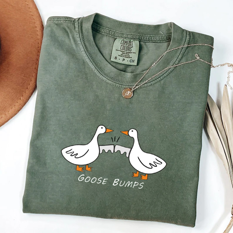 Goose Bumps T-Shirt-Lulueye