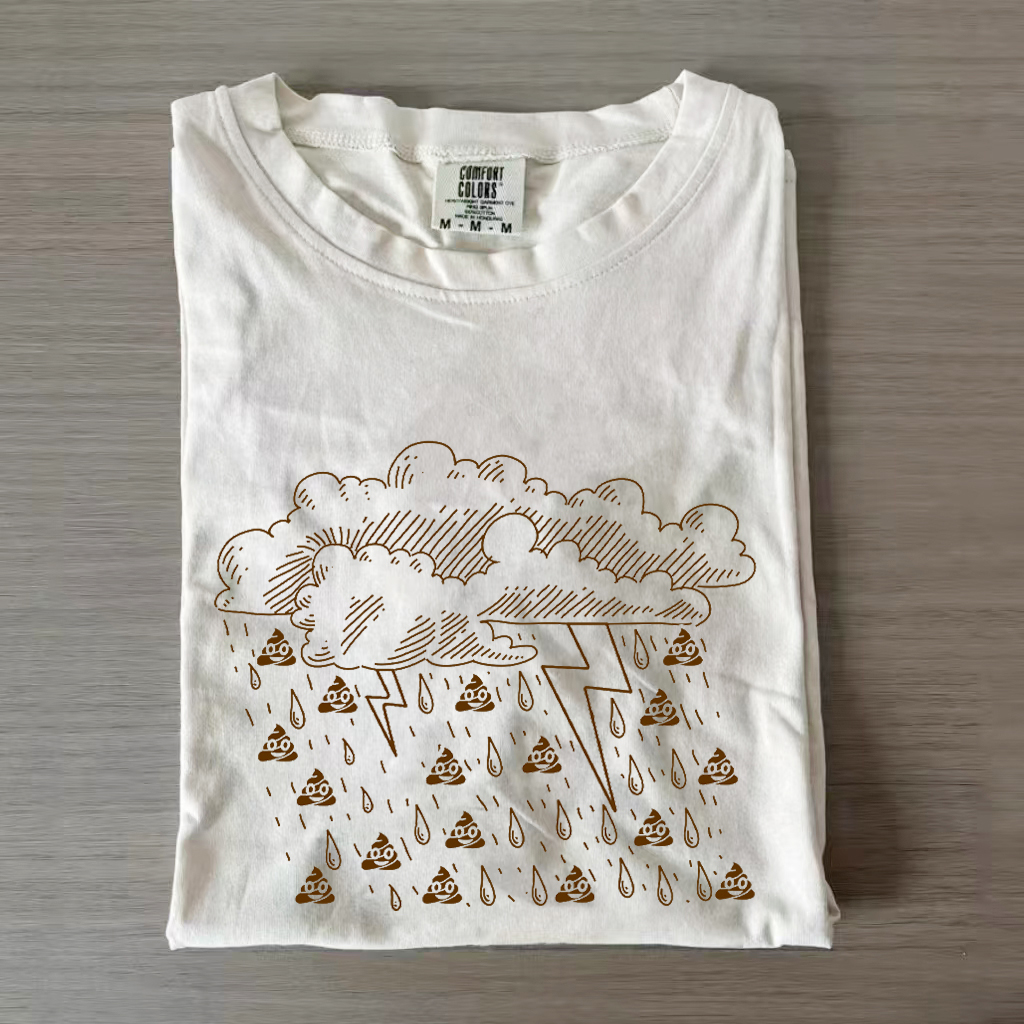 Сloud and poop T-Shirt