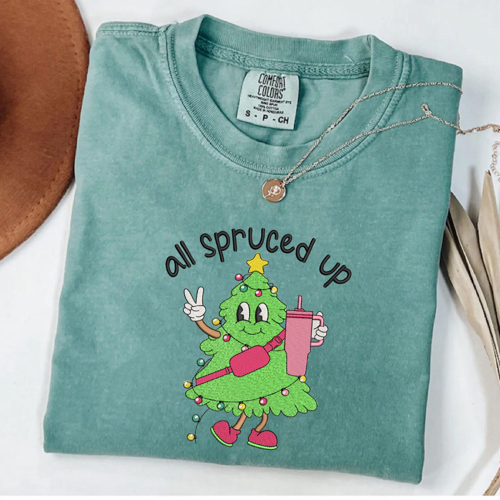 All spruced up Christmas T-Shirt