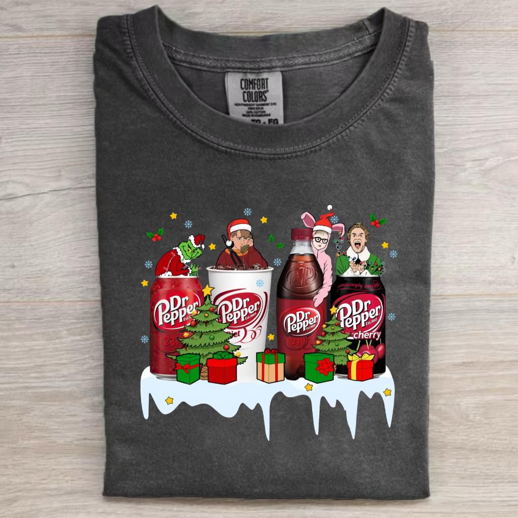 Christmas Retro Character Holiday T-Shirt