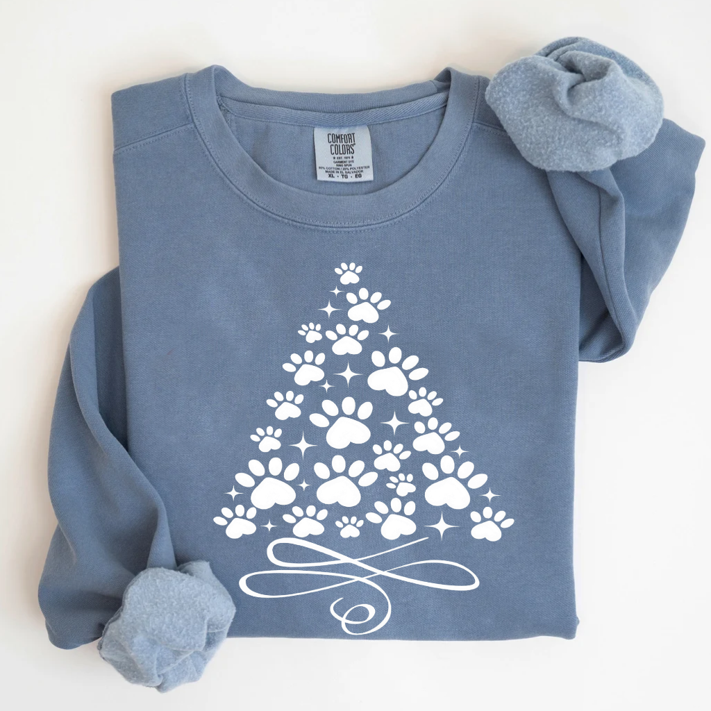 Christmas Dog Sweatshirt/T-shirt