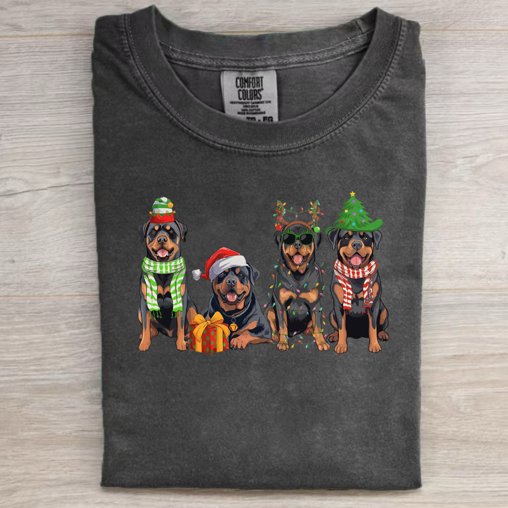 Rottweiler Christmas Sweatshirt/T-shirt