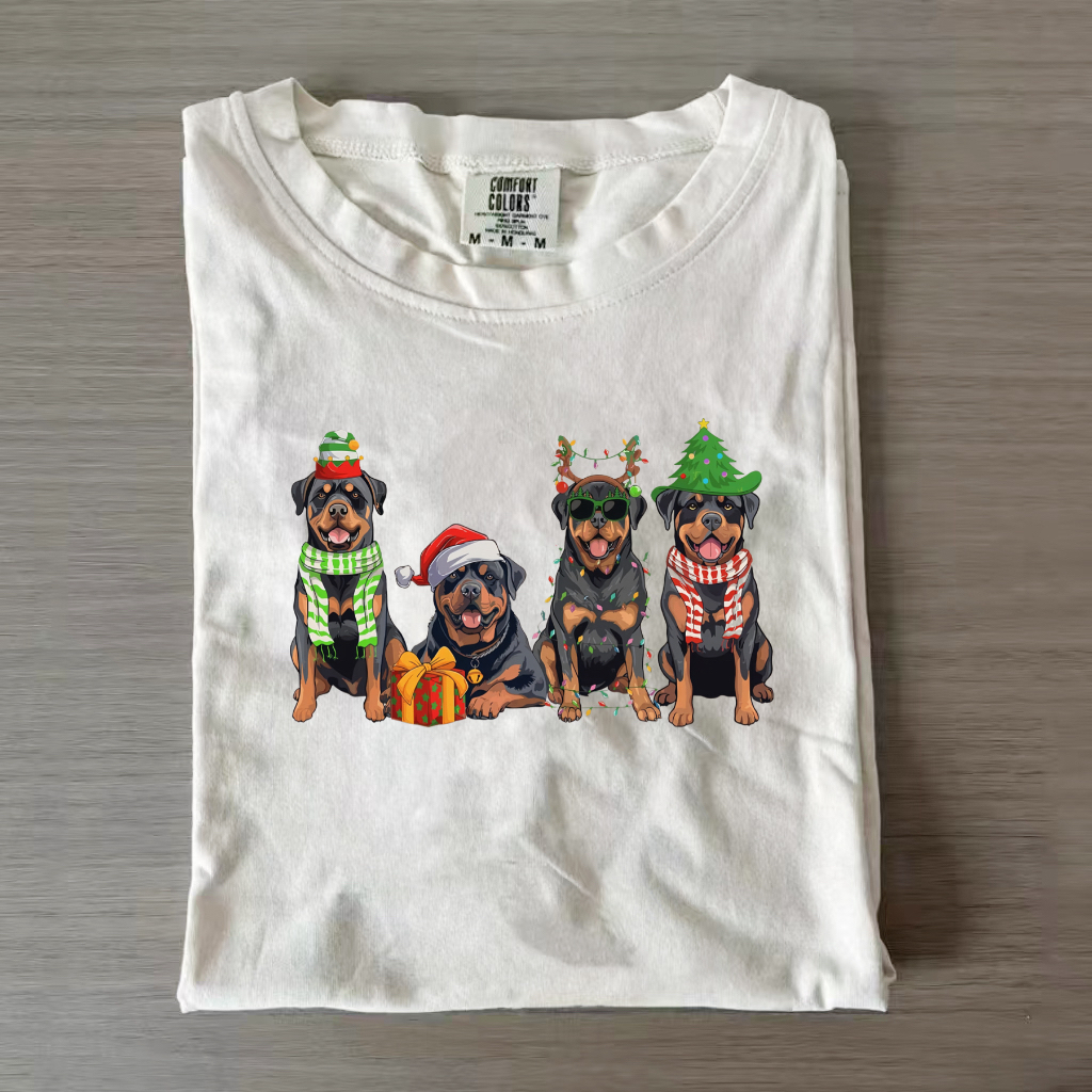 Rottweiler Christmas Sweatshirt/T-shirt