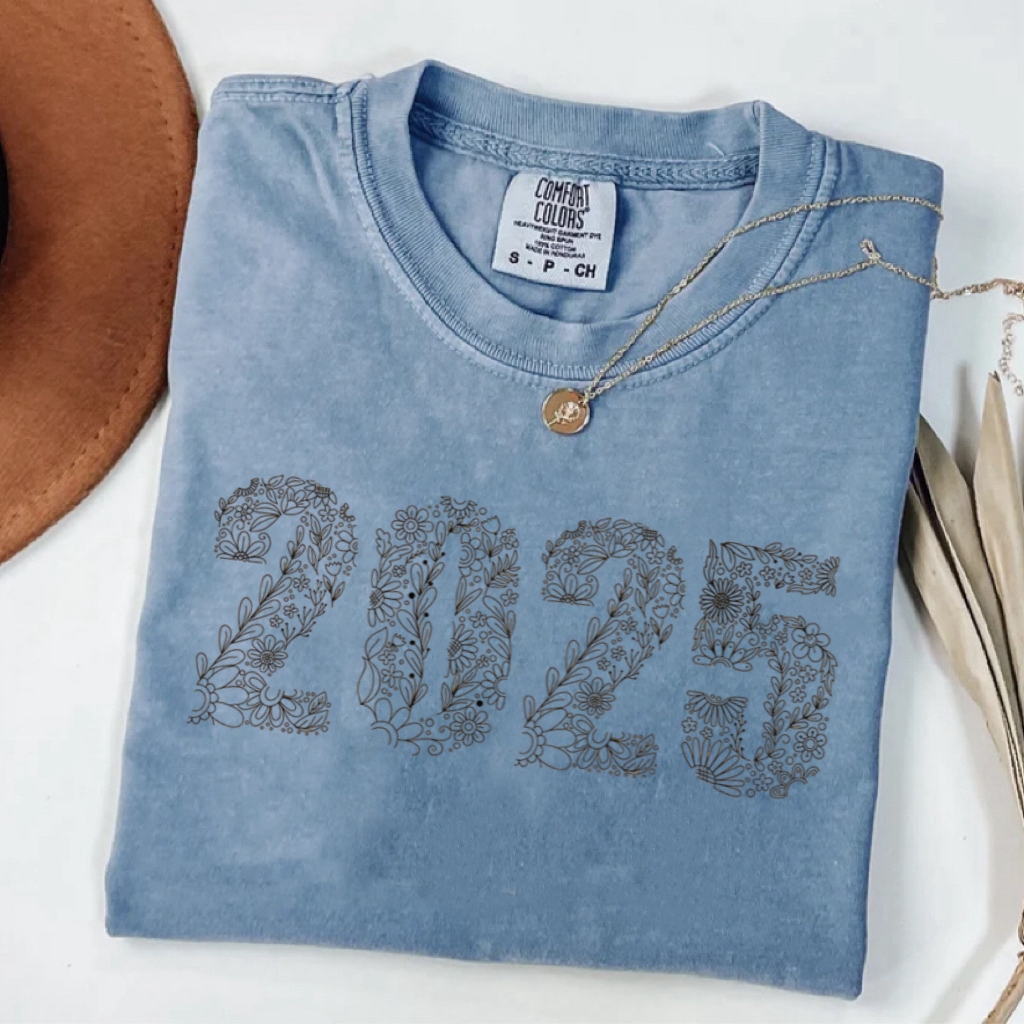 Comfort Color New Year 2025 T-shirt