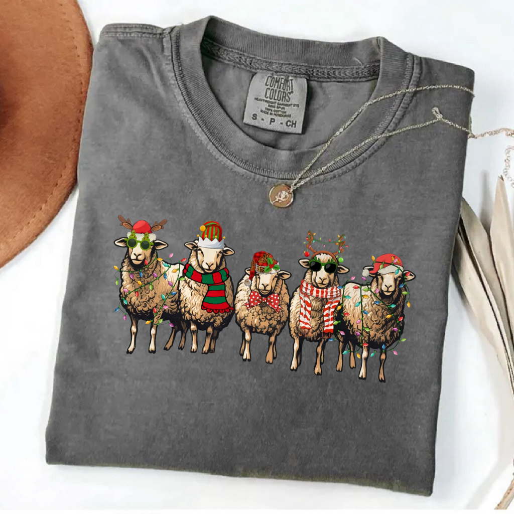 Sheep Christmas T-Shirt